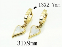 HY Wholesale Earrings 316L Stainless Steel Popular Jewelry Earrings-HY60E1379JLX