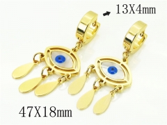 HY Wholesale Earrings 316L Stainless Steel Popular Jewelry Earrings-HY60E1318KT