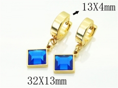 HY Wholesale Earrings 316L Stainless Steel Popular Jewelry Earrings-HY60E1412JLD