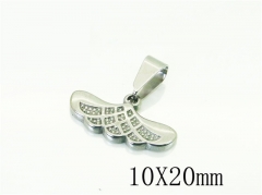 HY Wholesale Pendant Jewelry 316L Stainless Steel Jewelry Pendant-HY39P0689JS