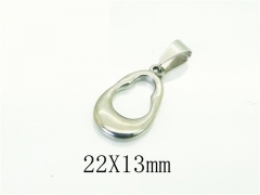 HY Wholesale Pendant Jewelry 316L Stainless Steel Jewelry Pendant-HY39P0633JS