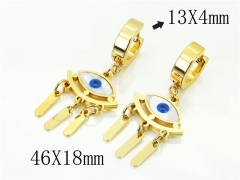 HY Wholesale Earrings 316L Stainless Steel Popular Jewelry Earrings-HY60E1266KT