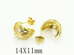 HY Wholesale Earrings 316L Stainless Steel Popular Jewelry Earrings-HY16E0164OZ