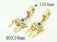 HY Wholesale Earrings 316L Stainless Steel Popular Jewelry Earrings-HY60E1263KR