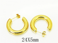 HY Wholesale Earrings 316L Stainless Steel Popular Jewelry Earrings-HY16E0095OW