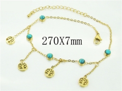 HY Wholesale Jewelry 316L Stainless Steel Earrings Necklace Jewelry Set-HY32B0851HHB