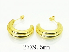HY Wholesale Earrings 316L Stainless Steel Popular Jewelry Earrings-HY16E0102OZ