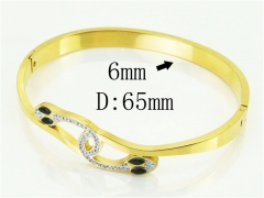 HY Wholesale Bangles Jewelry Stainless Steel 316L Fashion Bangle-HY32B0893HHL