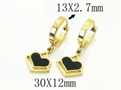 HY Wholesale Earrings 316L Stainless Steel Popular Jewelry Earrings-HY60E1394JLS