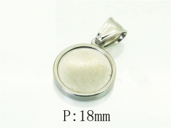 HY Wholesale Pendant Jewelry 316L Stainless Steel Jewelry Pendant-HY39P0582JS