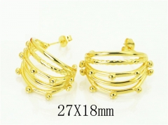 HY Wholesale Earrings 316L Stainless Steel Popular Jewelry Earrings-HY16E0170OQ