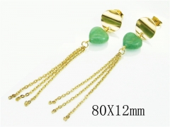 HY Wholesale Earrings 316L Stainless Steel Popular Jewelry Earrings-HY92E0116HDD