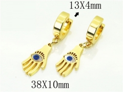 HY Wholesale Earrings 316L Stainless Steel Popular Jewelry Earrings-HY60E1334JLF