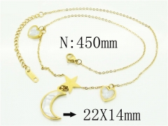 HY Wholesale Necklaces Stainless Steel 316L Jewelry Necklaces-HY80N0689NL