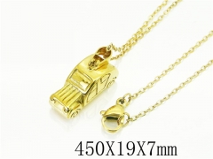 HY Wholesale Necklaces Stainless Steel 316L Jewelry Necklaces-HY74N0142MX
