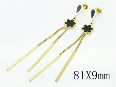 HY Wholesale Earrings 316L Stainless Steel Popular Jewelry Earrings-HY60E1456KOY