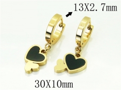 HY Wholesale Earrings 316L Stainless Steel Popular Jewelry Earrings-HY60E1363JLU