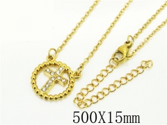 HY Wholesale Necklaces Stainless Steel 316L Jewelry Necklaces-HY12N0587ML