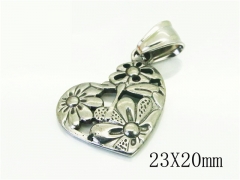 HY Wholesale Pendant Jewelry 316L Stainless Steel Jewelry Pendant-HY39P0598JT