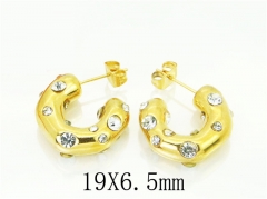 HY Wholesale Earrings 316L Stainless Steel Popular Jewelry Earrings-HY16E0118PLR