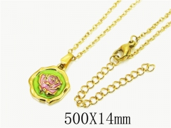 HY Wholesale Necklaces Stainless Steel 316L Jewelry Necklaces-HY12N0597ND