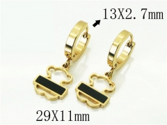 HY Wholesale Earrings 316L Stainless Steel Popular Jewelry Earrings-HY60E1355JLS