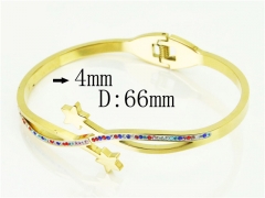HY Wholesale Bangles Jewelry Stainless Steel 316L Fashion Bangle-HY32B0883HIL