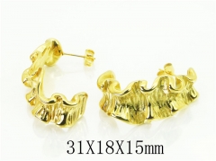 HY Wholesale Earrings 316L Stainless Steel Popular Jewelry Earrings-HY16E0140PQ