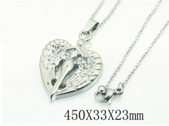 HY Wholesale Necklaces Stainless Steel 316L Jewelry Necklaces-HY74N0127LE
