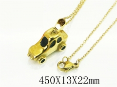 HY Wholesale Necklaces Stainless Steel 316L Jewelry Necklaces-HY74N0140ML