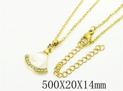 HY Wholesale Necklaces Stainless Steel 316L Jewelry Necklaces-HY12N0608OLA