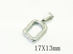 HY Wholesale Pendant Jewelry 316L Stainless Steel Jewelry Pendant-HY39P0615JR