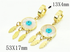 HY Wholesale Earrings 316L Stainless Steel Popular Jewelry Earrings-HY60E1286KE