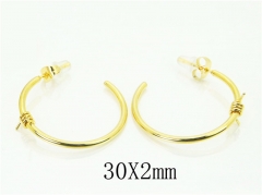 HY Wholesale Earrings 316L Stainless Steel Popular Jewelry Earrings-HY16E0179OD