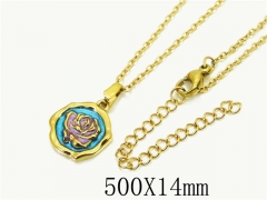 HY Wholesale Necklaces Stainless Steel 316L Jewelry Necklaces-HY12N0598NF