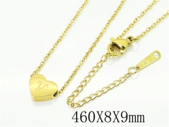 HY Wholesale Necklaces Stainless Steel 316L Jewelry Necklaces-HY19N0517LS