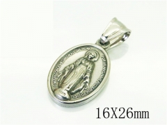 HY Wholesale Pendant Jewelry 316L Stainless Steel Jewelry Pendant-HY39P0600JB