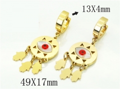 HY Wholesale Earrings 316L Stainless Steel Popular Jewelry Earrings-HY60E1307KC