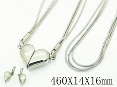 HY Wholesale Necklaces Stainless Steel 316L Jewelry Necklaces-HY09N1441PB