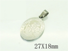 HY Wholesale Pendant Jewelry 316L Stainless Steel Jewelry Pendant-HY59P1112KL