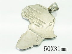 HY Wholesale Pendant Jewelry 316L Stainless Steel Jewelry Pendant-HY39P0540JQ