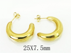 HY Wholesale Earrings 316L Stainless Steel Popular Jewelry Earrings-HY16E0096OC