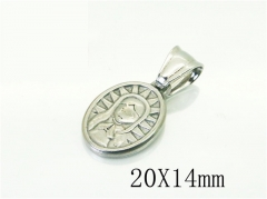HY Wholesale Pendant Jewelry 316L Stainless Steel Jewelry Pendant-HY39P0654JV