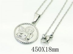 HY Wholesale Necklaces Stainless Steel 316L Jewelry Necklaces-HY74N0153LW