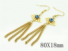 HY Wholesale Earrings 316L Stainless Steel Popular Jewelry Earrings-HY60E1445KLD