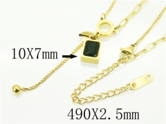 HY Wholesale Necklaces Stainless Steel 316L Jewelry Necklaces-HY19N0499HAA