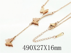 HY Wholesale Necklaces Stainless Steel 316L Jewelry Necklaces-HY19N0487OC