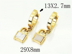 HY Wholesale Earrings 316L Stainless Steel Popular Jewelry Earrings-HY60E1360JLR
