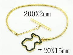 HY Wholesale Jewelry 316L Stainless Steel Earrings Necklace Jewelry Set-HY90B0526HJW