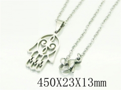 HY Wholesale Necklaces Stainless Steel 316L Jewelry Necklaces-HY74N0165KE